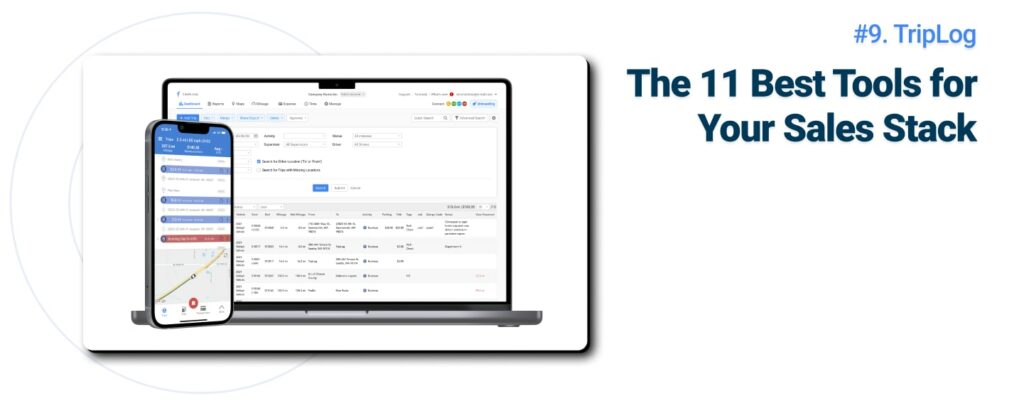 11 best tools for your sales stack triplog