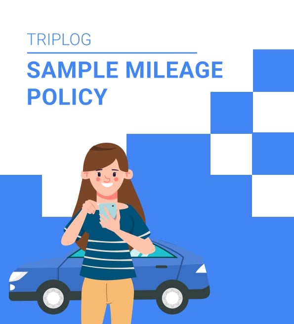 triplog free mileage policy template download cover