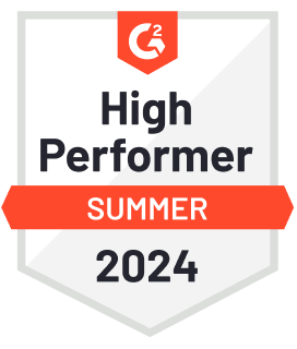 G2 high performer badge