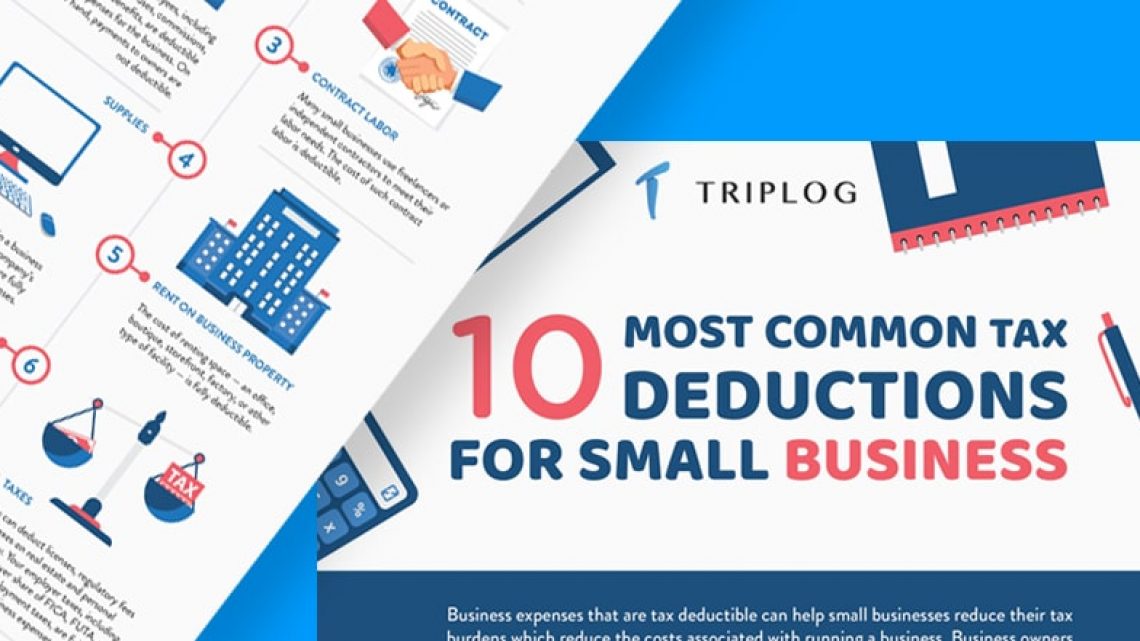 10 Most Common Small Business Tax Deductions (Infographic)