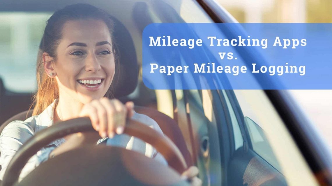 triplog mileage tracker apps vs paper mileage log